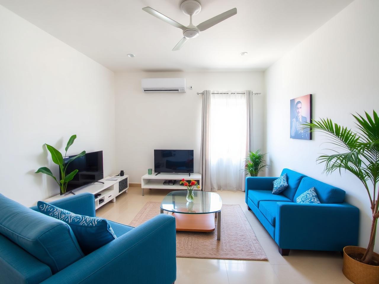 Appartement 2 chambres — séjour famille à Mbour — zone Saly Portudal